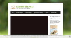 Desktop Screenshot of labrador-welpen.net